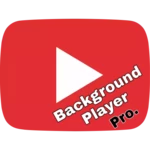 youtube background player android application logo